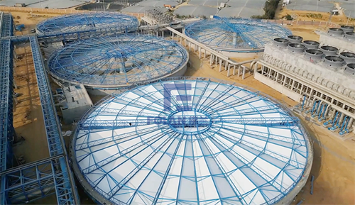 萬平工程，福建某污水池加蓋工程成功竣工